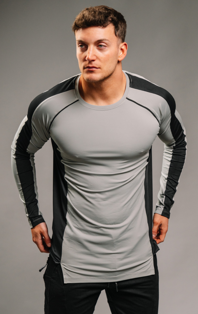 #001 ASSAULT TRAINING LONG SLEEVE - GREY